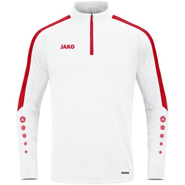 Bluza dresowa zapinana na zamek błyskawiczny Jako Power. Białe bluzy bez kaptura męskie Jako, s, z dresówki. Za 288.50 zł.