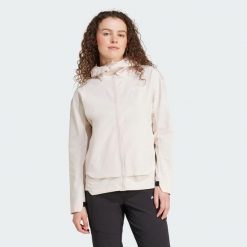 Kurtka Terrex Multi Softshell. Fioletowe kurtki damskie Adidas, l, bez wzorów, z materiału, bez kaptura. W wyprzedaży za 330.95 zł.