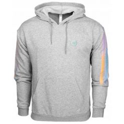 Adidas bluza męska z kapturem sportowa roz.XL. Szare bluzy sportowe męskie Adidas, bez wzorów, z bawełny, sportowe, bez kołnierzyka, bez ramiączek. Za 211.00 zł.