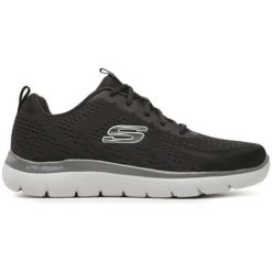 Buty męskie SKECHERS Summits Torre. Czarne buty fitness męskie Skechers, bez zapięcia, trekkingowe. Za 233.99 zł.