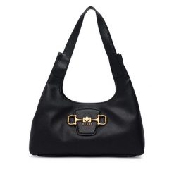Torebka Guess. Czarne torebki klasyczne damskie Guess, z aplikacjami, bez dodatków. Za 584.99 zł.