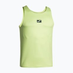 Koszulka do biegania męska Joma R-City. Zielone t-shirty sportowe męskie Joma, na lato, m, z elastanu, bez ramiączek, do biegania. Za 109.99 zł.