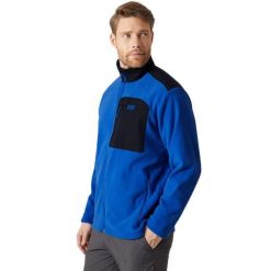Bluza bez kaptura męska Helly Hansen Daybreaker Block Jacket. Niebieskie bluzy bez kaptura męskie Helly Hansen, m. Za 289.99 zł.