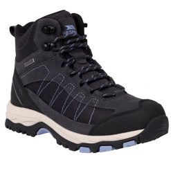 Buty Damskie Scree Suede Mid Cut. Czarne obuwie trekkingowe damskie Trespass. Za 359.99 zł.
