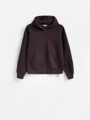 Bluza z kapturem - brązowy. Brązowe bluzy z kapturem męskie Reserved, l, z bawełny. Za 149.99 zł.