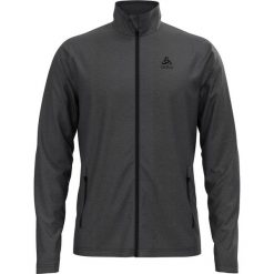 Bluza polarowa rozpinana trekkingowa męska Odlo ROY. Czarne bluzy bez kaptura męskie Odlo, l, z polaru. W wyprzedaży za 200.00 zł.