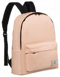 Plecak damski Peterson PTN 79904 beżowy. Brązowe plecaki damskie Peterson, bez wzorów, klasyczne. Za 71.99 zł.