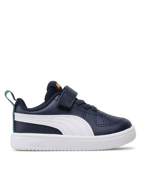 Puma Sneakersy Rickie Ac Inf 384314 07 Granatowy. Niebieskie buty sportowe chłopięce Puma, ze skóry, bez zapięcia. Za 99.99 zł.