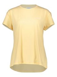 Columbia Koszulka funkcyjna w kolorze żółtym rozmiar: XL. Żółte bluzki sportowe damskie Columbia, xl, bez wzorów, z materiału, bez ramiączek. Za 72.45 zł.