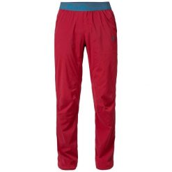 Spodnie Rafiki Drive. Czerwone spodnie materiałowe męskie Rafiki, bez wzorów, sportowe. W wyprzedaży za 397.50 zł.