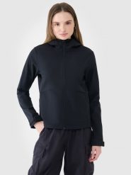 Жіноча куртка softshell вітрозахисна мембрана 5000 - чорний. Kurtki softshell damskie 4f, xs, bez wzorów, z softshellu, bez kaptura. W wyprzedaży za 2,199.90 zł.