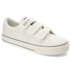 Białe Trampki Big Star Modne Buty Damskie. Białe trampki i tenisówki damskie Big Star, bez wzorów. Za 149.00 zł.
