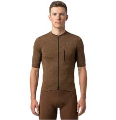 Uniseks koszulka kolarska OTTIMA Gravika Evo. Brązowe t-shirty sportowe męskie C-LAB, l, z poliesteru, bez ramiączek, rowerowe. Za 541.96 zł.