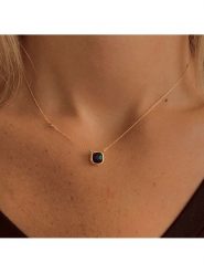 OR Carats Złoty naszyjnik z diamentami - dł. 40 cm rozmiar: onesize. Niebieskie naszyjniki damskie OR Carats, złote. Za 1,165.99 zł.