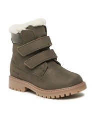 Lasocki Kids Trapery CI12-ASPEN-02 Khaki. Brązowe buty zimowe chłopięce Lasocki Kids, z nubiku, bez zapięcia. Za 199.99 zł.