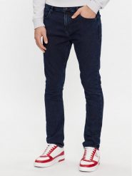 Guess Jeansy M4RA27 D58P1 Granatowy Super Skinny Fit. Niebieskie jeansy męskie Guess. Za 299.99 zł.
