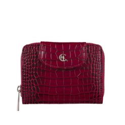 Portfel damski Canaletto croco RFID PD1266s162. Brązowe portfele damskie bez wzorów, ze skóry. Za 171.00 zł.