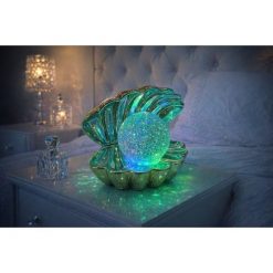 Lampka nocna Shelly zmieniająca kolor. Brązowe koszule nocne damskie Delighting, z aplikacjami, z materiału. Za 139.00 zł.