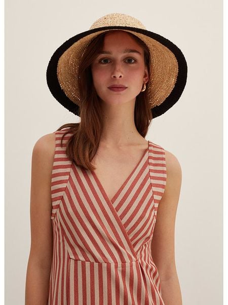 STEFANEL Sukienka w kolorze czerwono-jasnoróżowym rozmiar: XL. Czerwone sukienki damskie Stefanel, na co dzień, xl, bez wzorów, bez kołnierzyka, bez ramiączek, mini, proste. Za 213.18 zł.