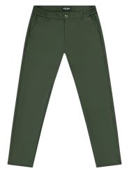 Cars Jeans Spodnie "Daxton" w kolorze oliwkowym rozmiar: M. Brązowe spodnie materiałowe męskie Cars-Jeans, bez wzorów, z bawełny. Za 135.17 zł.