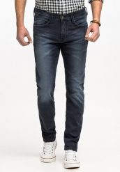 MUSTANG OREGON TAPERED MĘSKIE SPODNIE JEANSOWE JEANSY DŻINSY DENIM BLUE 1012994 5000 883. Niebieskie jeansy męskie Mustang. Za 210.99 zł.