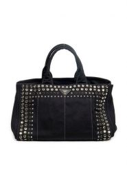 PRADA Torebka w kolorze czarnym - 40 x 24 x 25 cm rozmiar: onesize. Czarne torebki klasyczne damskie Prada, bez wzorów, z materiału, bez dodatków. Za 3,131.99 zł.