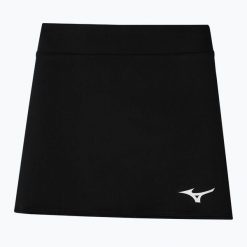 Spódnica Mizuno Flex. Czarne spódniczki damskie Mizuno, m, bez wzorów, z elastanu, sportowe, dopasowane. Za 94.99 zł.