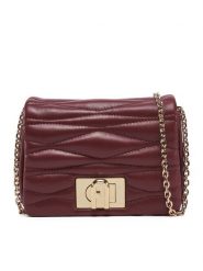 Furla Torebka 1927 Mini Soft WE00735 BX3221 26700 Bordowy. Czerwone torebki klasyczne damskie Furla, bez wzorów, ze skóry, wizytowe, bez kołnierzyka, bez ramiączek. Za 859.99 zł.