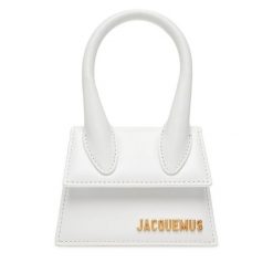 Torebka JACQUEMUS. Białe torebki klasyczne damskie JACQUEMUS, bez wzorów, bez dodatków. Za 2,209.00 zł.