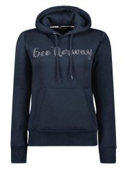 Geographical Norway Bluza "Gadislava" w kolorze granatowym rozmiar: S. Niebieskie bluzy z kapturem damskie Geographical Norway, s. Za 92.21 zł.