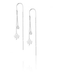 Lodie Silver Srebrne kolczyki z cyrkoniami rozmiar: onesize. Szare kolczyki damskie Lodie Silver, z cyrkonią, srebrne, z zapięciem typu bigiel. Za 43.99 zł.
