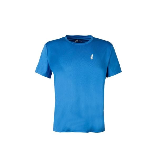 Koszulka sportowa męska AULP RUN oddychająca szybkoschnąca treningowa. Niebieskie t-shirty sportowe męskie Aulp, m, bez ramiączek. Za 59.99 zł.