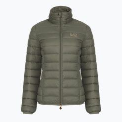 Kurtka damska EA7 Emporio Armani Train Core Eco Down Ultra Light. Zielone kurtki damskie EA7 Emporio Armani, xs, bez wzorów, z poliamidu, bez kaptura. Za 479.99 zł.