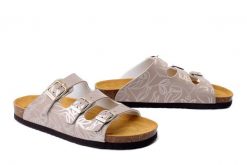 DR. BRINKMANN 700784-08 beige, klapki damskie. Brązowe klapki damskie Dr. Brinkmann, bez wzorów, bez obcasa. Za 148.67 zł.