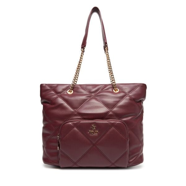 Torebka Beverly Hills Polo Club. Czerwone torebki klasyczne damskie Beverly Hills Polo Club, bez wzorów, bez dodatków. Za 279.99 zł.