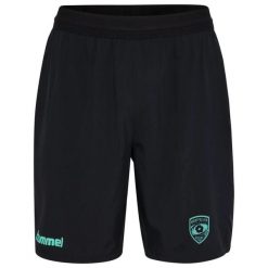 Krótki MHR Blaze 2.0 2025/26. Czarne szorty męskie HUMMEL, bez wzorów, sportowe. Za 250.00 zł.