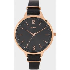 Parfois - Zegarek. Czarne zegarki damskie Parfois, szklane. Za 139.90 zł.