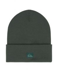 Czapka zimowa dla Mężczyzn BRIGADE Zielony. Zielone czapki męskie Quiksilver, na zimę, bez wzorów, z dzianiny, klasyczne. Za 109.99 zł.