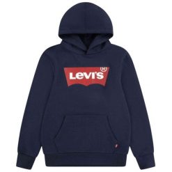 Bluza z Kapturem Graphic Rozmiar 10 A Niebieski - 9E8778-U09. Niebieskie bluzy z kapturem męskie Levi's, s, z bawełny. Za 187.35 zł.
