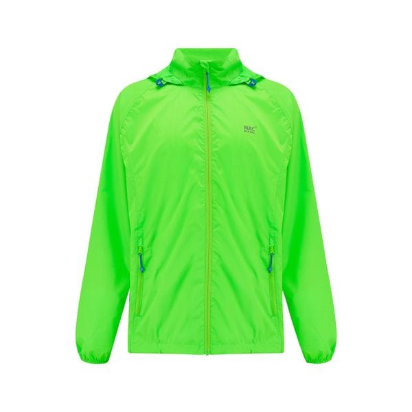 Mac in a Sac - Płaszcz przeciwdeszczowy - Neon Green. Zielone płaszcze męskie Mac In A Sac, m, bez wzorów. Za 339.00 zł.