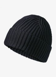 Czapka zimowa Vaude Moena Beanie II - dark sea uni. Czarne czapki męskie Vaude, na zimę, bez wzorów, z materiału, eleganckie. Za 90.19 zł.