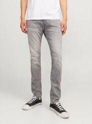 Jack & Jones Dżinsy - Skinny fit - w kolorze szarym rozmiar: W31/L32. Szare jeansy męskie Jack & Jones. Za 87.81 zł.