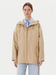 Tommy Hilfiger Parka WW0WW45621 Beżowy Regular Fit. Brązowe parki damskie Tommy Hilfiger, xl, bez wzorów, z syntetyku. Za 839.99 zł.