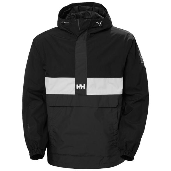 Wodoodporna kurtka z kapturem 1/2 Helly Hansen Play. Czarne kurtki męskie Helly Hansen, m, bez wzorów, z kapturem. W wyprzedaży za 706.00 zł.