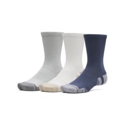 Skarpety Unisex Under Armour UA Performance Tech 3pk Crew 1379512. Białe skarpetki damskie Under Armour, bez wzorów, z elastanu. Za 65.75 zł.