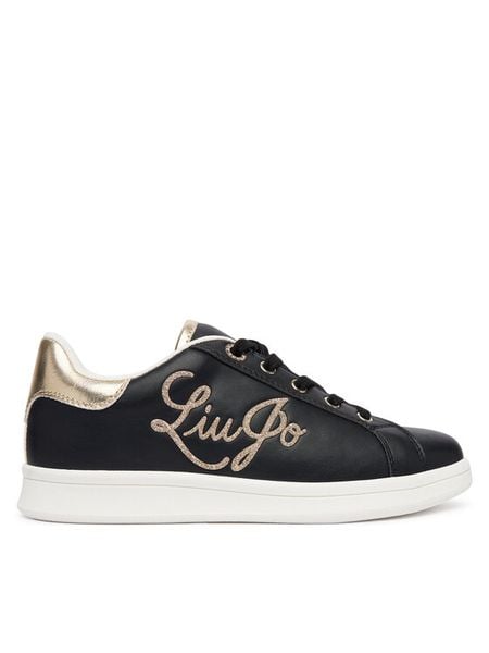 Liu Jo Sneakersy Ginny 01 4F6011 EX097 D Czarny. Czarne buty sportowe dziewczęce Liu Jo, bez wzorów, ze skóry, bez zapięcia. Za 394.99 zł.