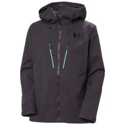 Damska kurtka turystyczna Helly Hansen Odin Ultimate Infinity. Czarne kurtki damskie Helly Hansen, na zimę, xl, bez wzorów, z materiału, bez kaptura. Za 2,018.00 zł.