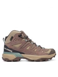 Salomon Trekkingi X Ultra 360 Ltr Mid Gtx W L49158400 Khaki. Brązowe obuwie trekkingowe damskie Salomon. Za 709.99 zł.