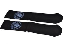 Skarpetki Manchester City - oficjalne licencjonowane. Czarne skarpetki męskie MANCHESTER CITY, bez wzorów, z bawełny. Za 53.99 zł.