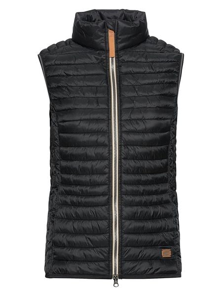 Camel Active Kamizelka pikowana w kolorze czarnym rozmiar: 42. Czarne kamizelki damskie Camel Active. Za 179.95 zł.